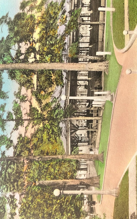 The Amphitheatre Chautauqua, New York, on Lake Chautauqua - Vintage Postcard