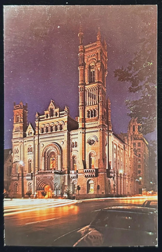 Masonic Temple, Philadelphia, Pennsylvania - Vintage Postcard