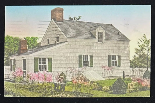 Edgar Allan Poe House, Dearborn, Michigan - Vintage Postcard