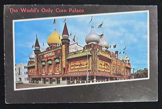 The World’s Only Corn Palace, South Dakota - Vintage Postcard