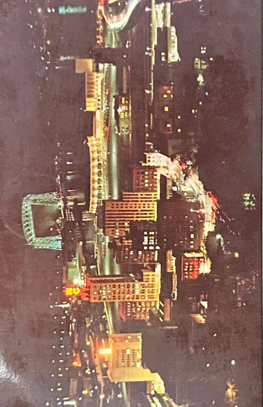 Duluth, Minnesota At Night - Vintage Postcard