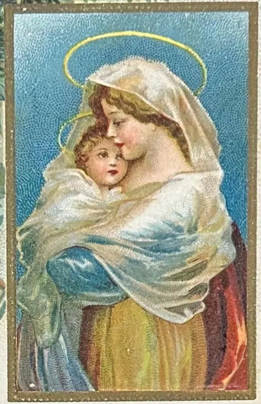 A Joyful Christmas - Vintage Postcard