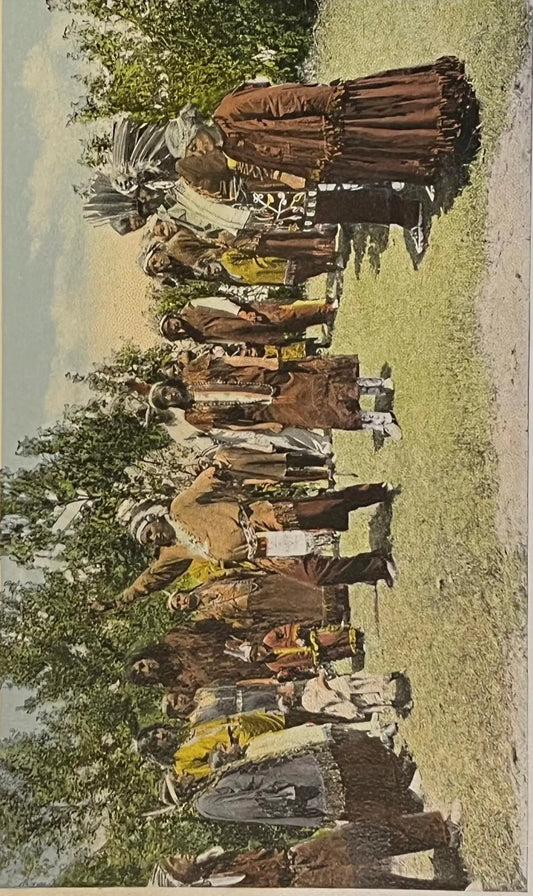The Wedding Dance - Vintage Postcard