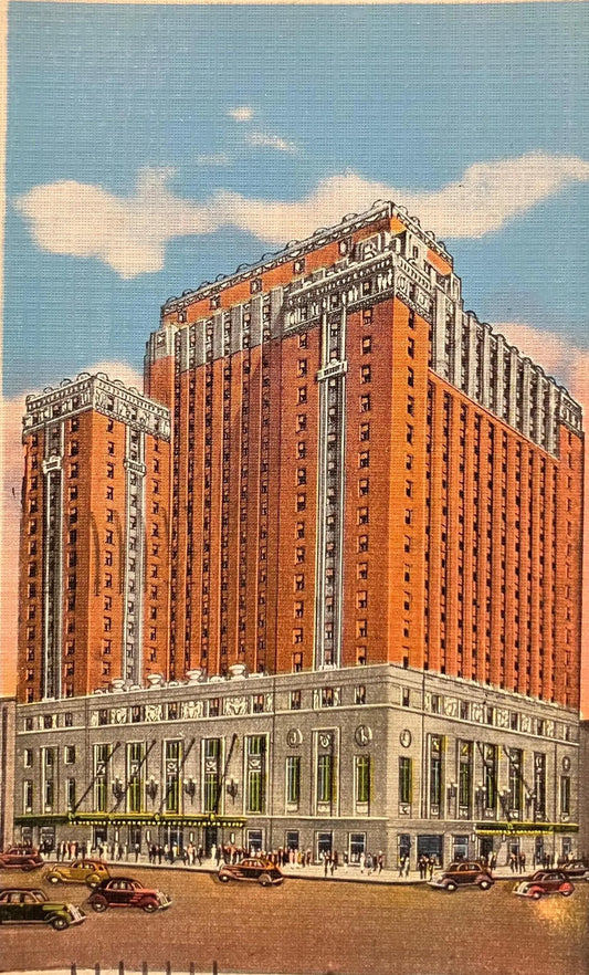 Hotel Schroeder, Milwaukee, Wisconsin - Vintage Hotel Postcard