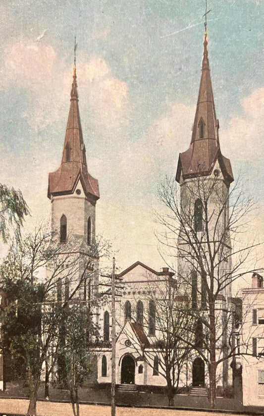 Evangelical Lutheran Church, Frederick, Maryland - Vintage Church Postcard