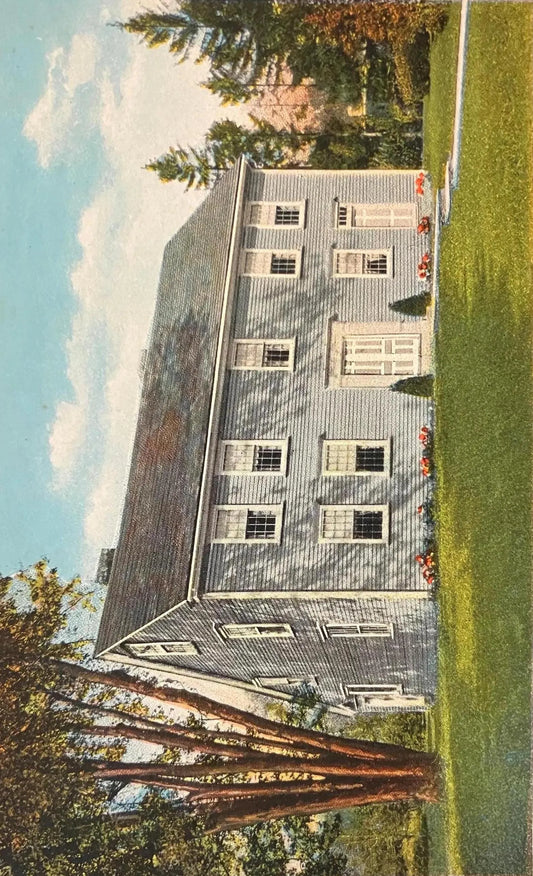 WM. Cullen Bryant House, Built 1759, Great Barrington, Massachusetts, In the Berkshires - Vintage Postcard