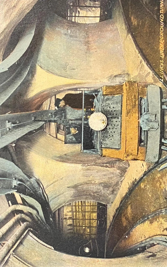 Illinois Underground Tunnel - Vintage Postcard
