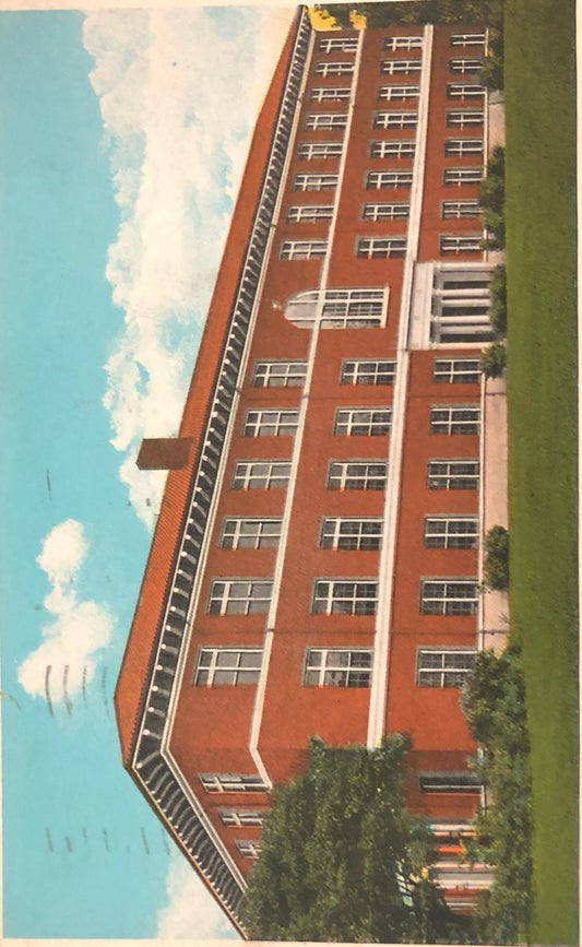 Home Economics Building, Purdue University, Lafayette, Indiana - Vintage Postcard