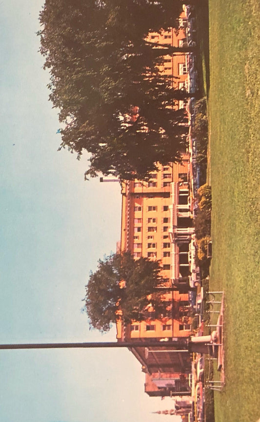 Wenonah Hotel, Bay City, Michigan - Vintage Postcard
