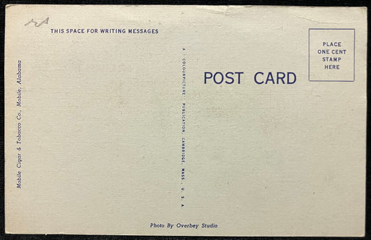 On front: “Interior of Cathedral of the Immaculate Conception, Mobile, Alabama”On back: Blank Unmail