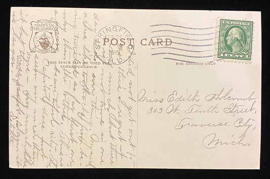 Lincoln Inn, Lincoln Park, Springfield, ILL. - Vintage Postcard Back Information: None Condition: Go