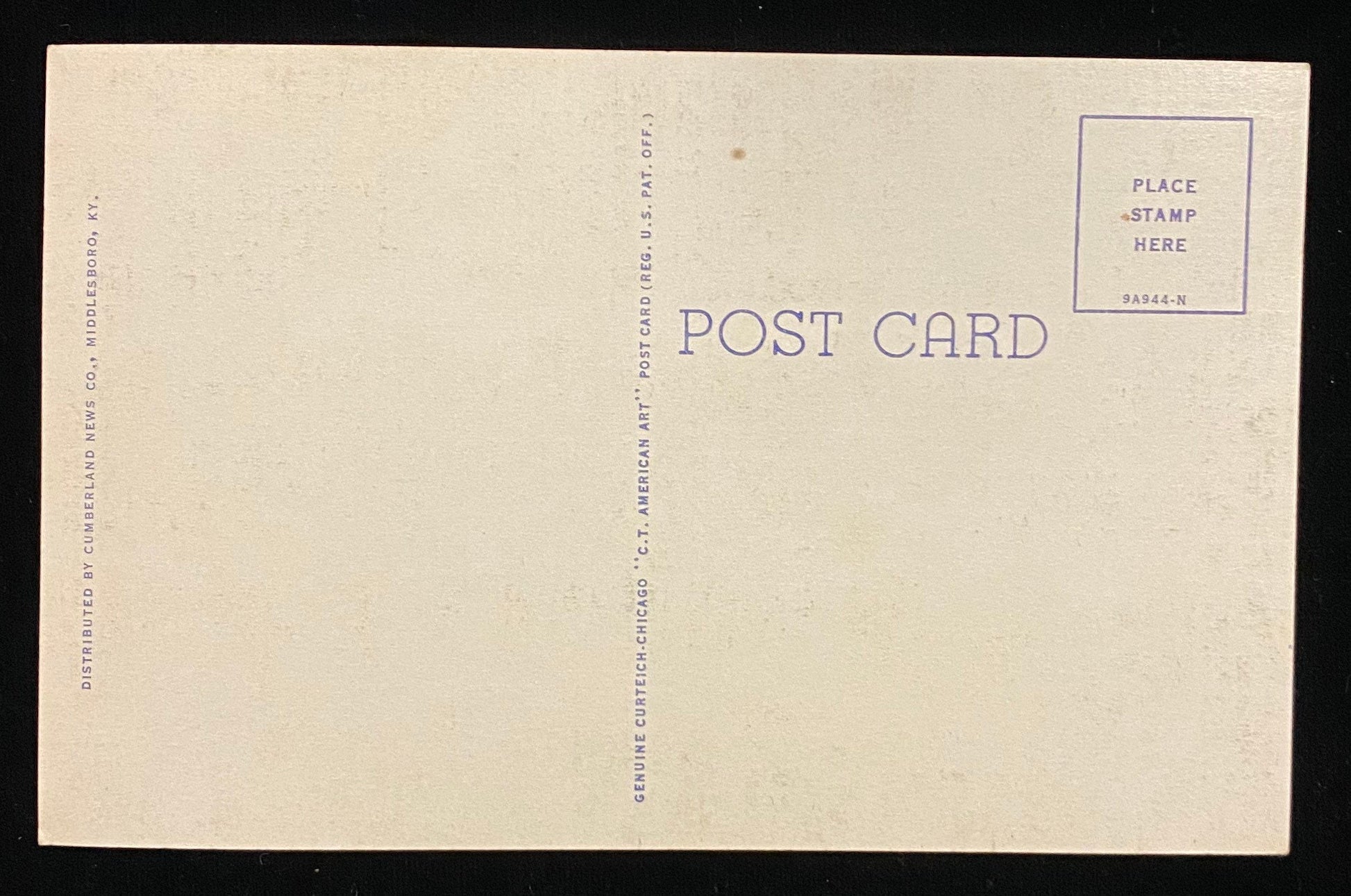 Front: Main Street, Corbin, KY. Back: Blank Condition: Good condition. Edges are slightly worn and, back has some markings. 1939 Unmailed Color: Hand color Publisher: Genuine Curteich-Chicago