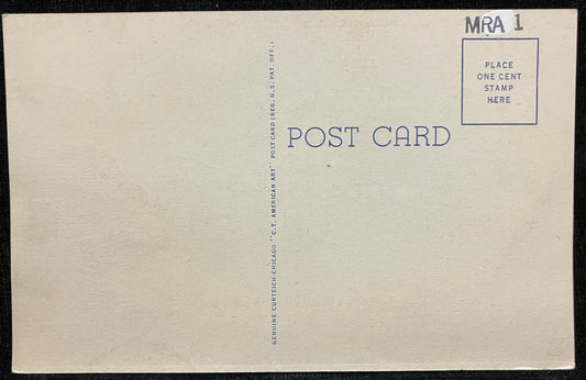 Marsh Rainbow Arch Bridge, Independence, Kansas - Vintage Bridge Postcard