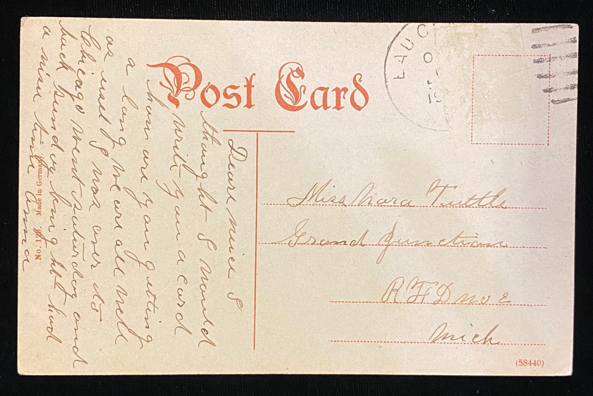 McKinley's Monument, McKinley Park, Chicago - Vintage Postcard Back Information: None Condition: Goo