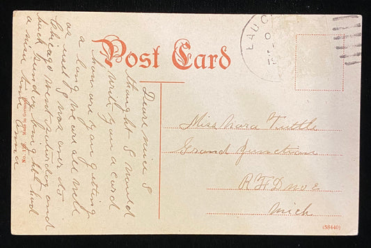 McKinley's Monument, McKinley Park, Chicago - Vintage Postcard Back Information: None Condition: Goo